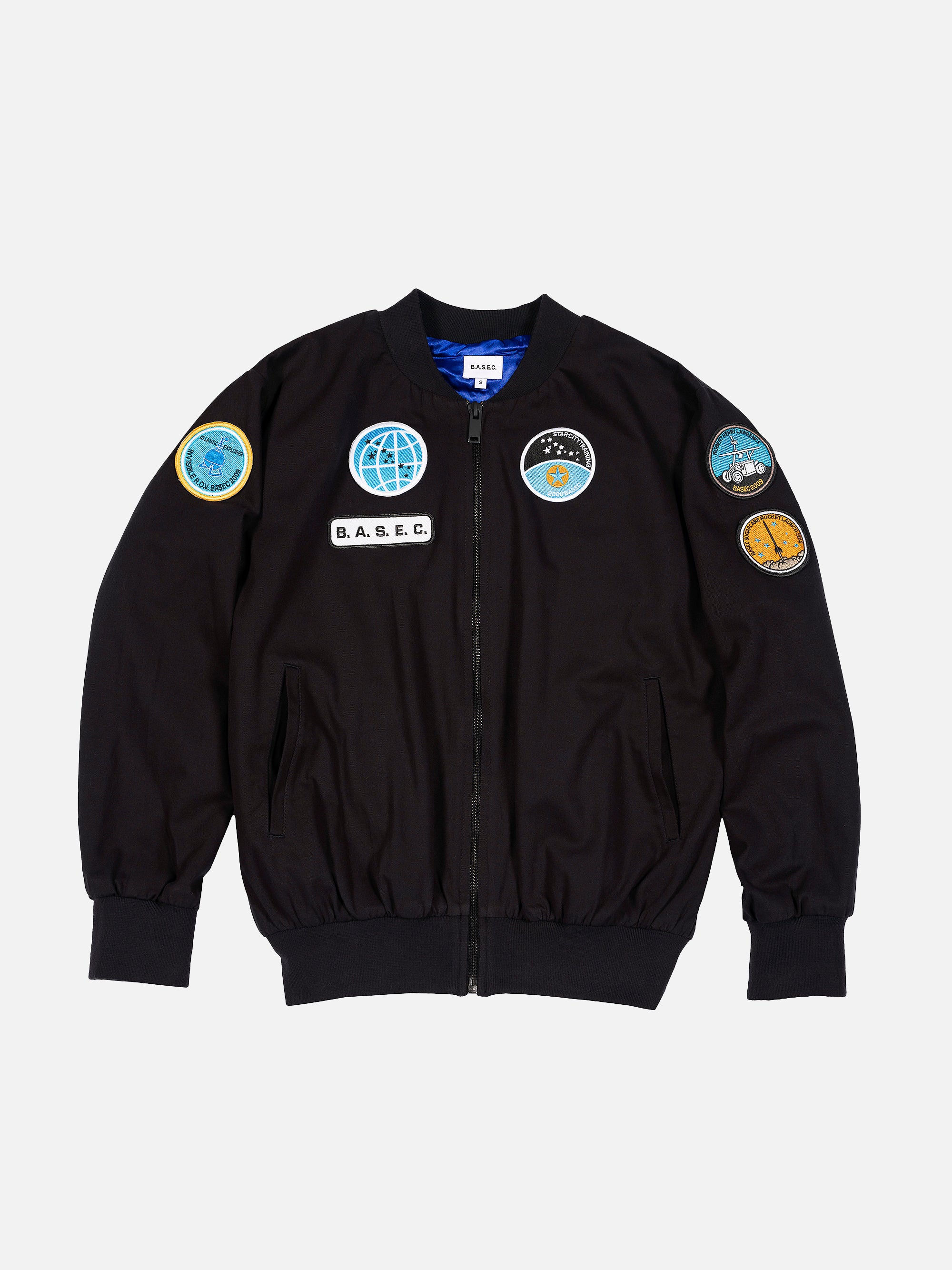 B.A.S.E.C. Black Bomber Jacket