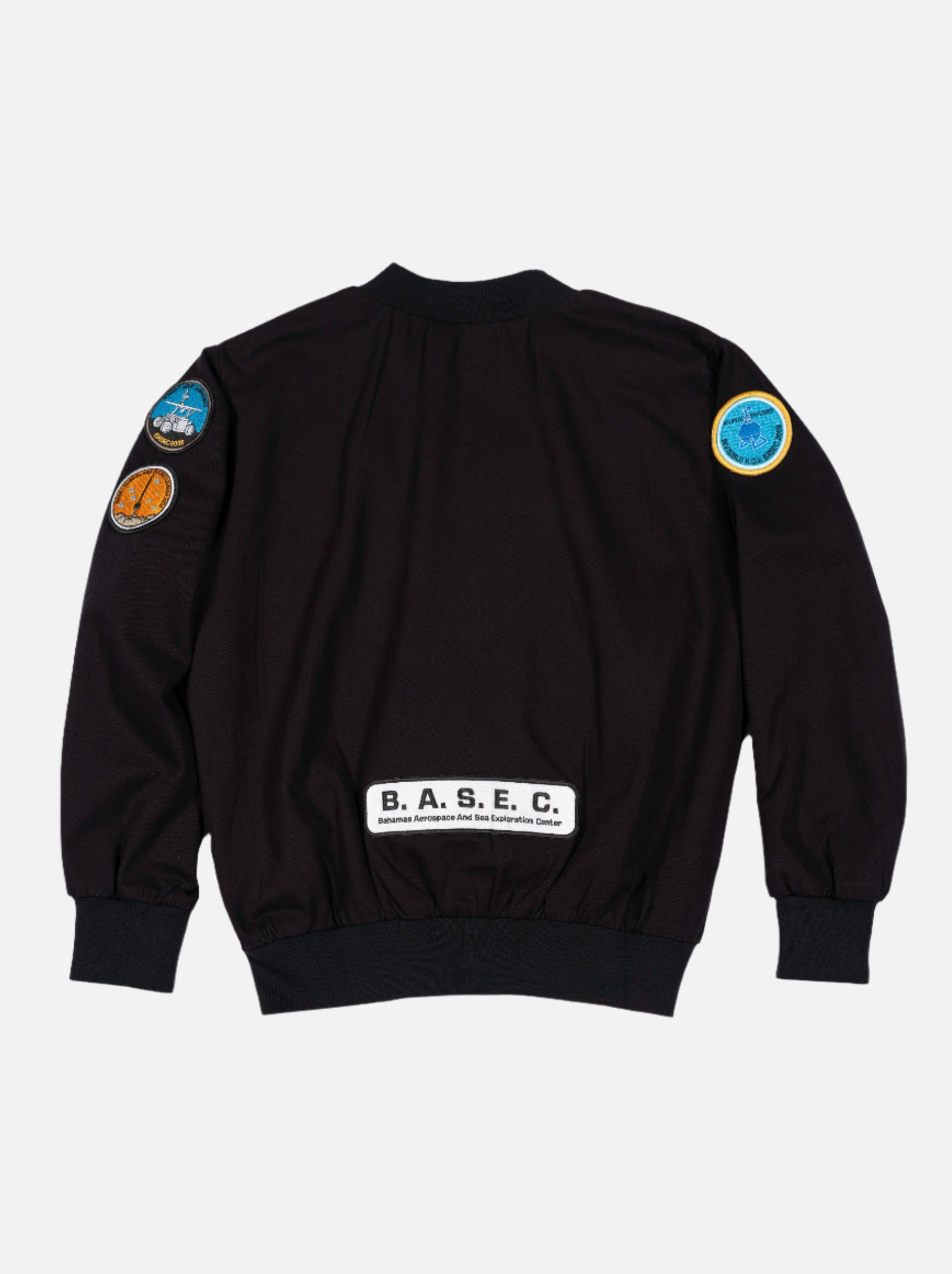 B.A.S.E.C. Black Bomber Jacket