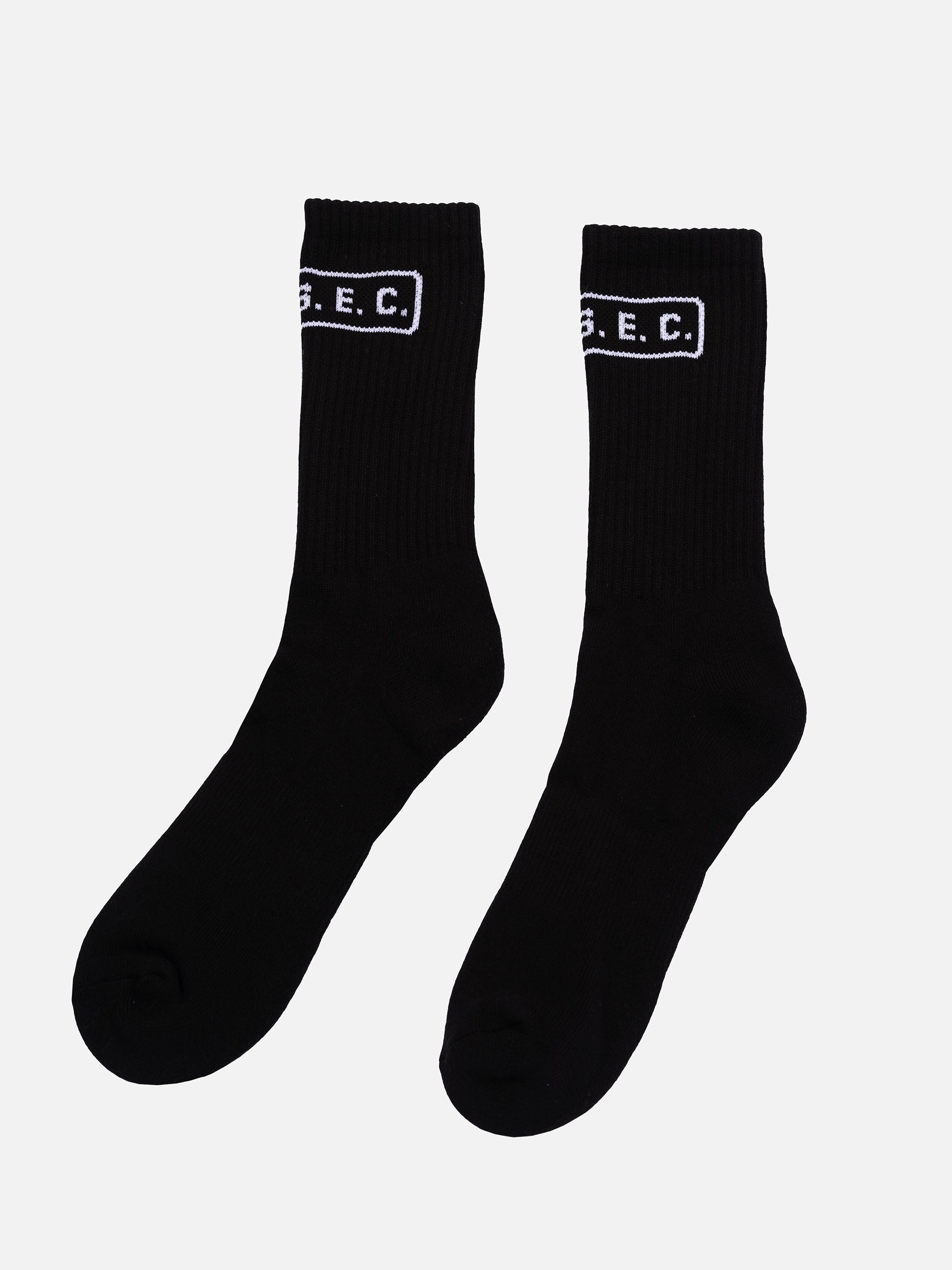 B.A.S.E.C. Black Socks