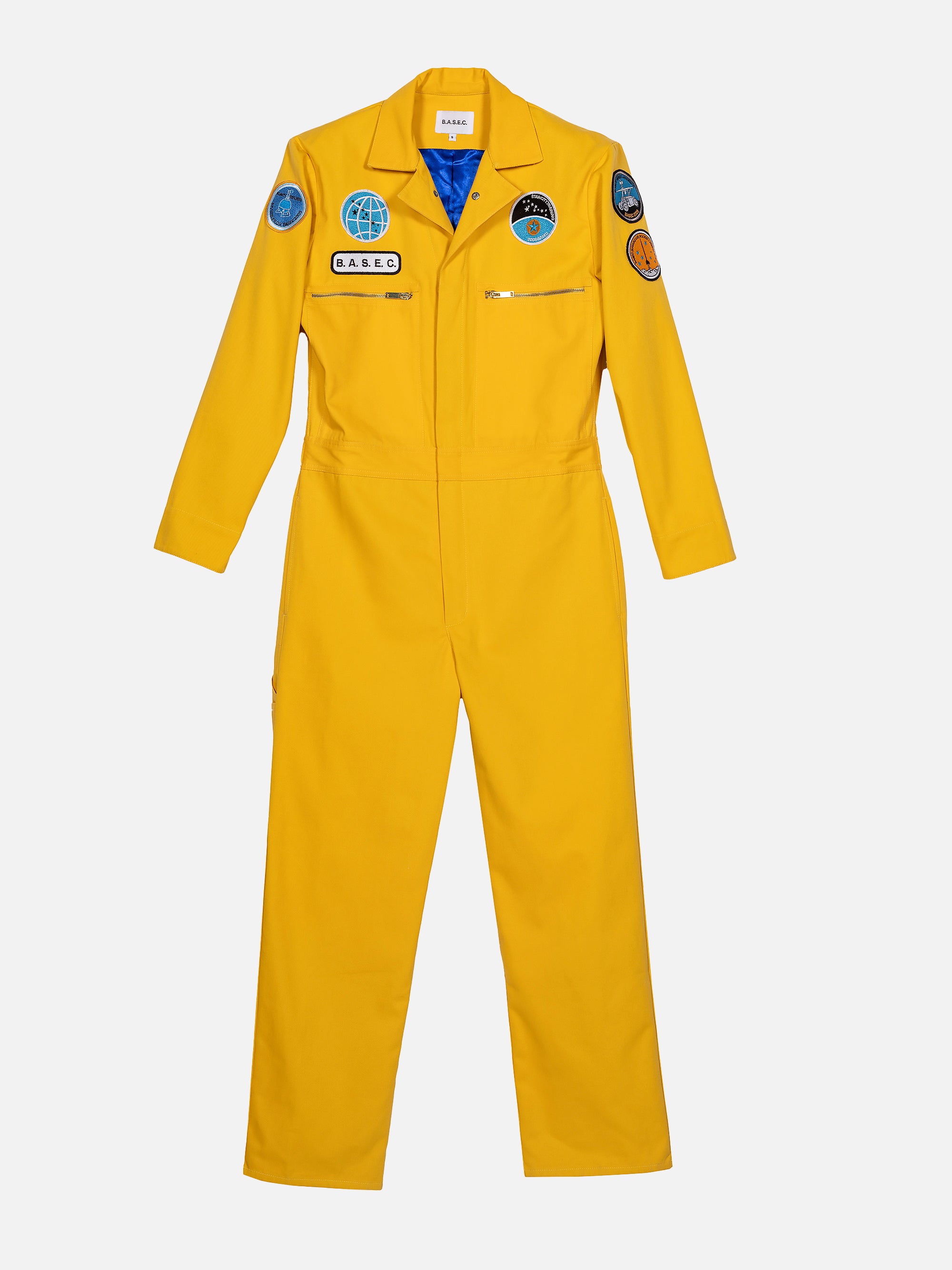 Men's Yellow Pilot Suit