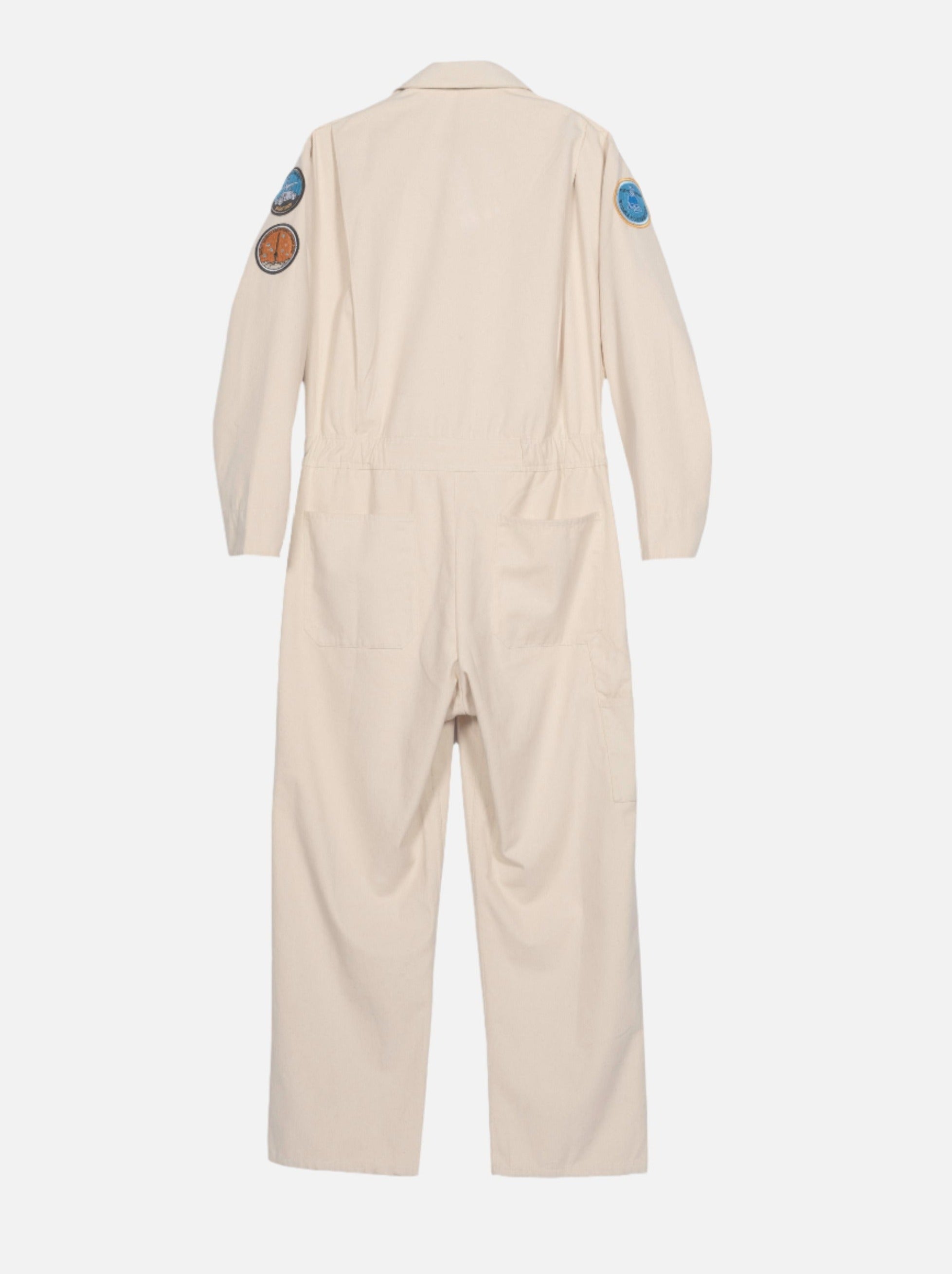 Men's Raw Canvas Pilot Suit