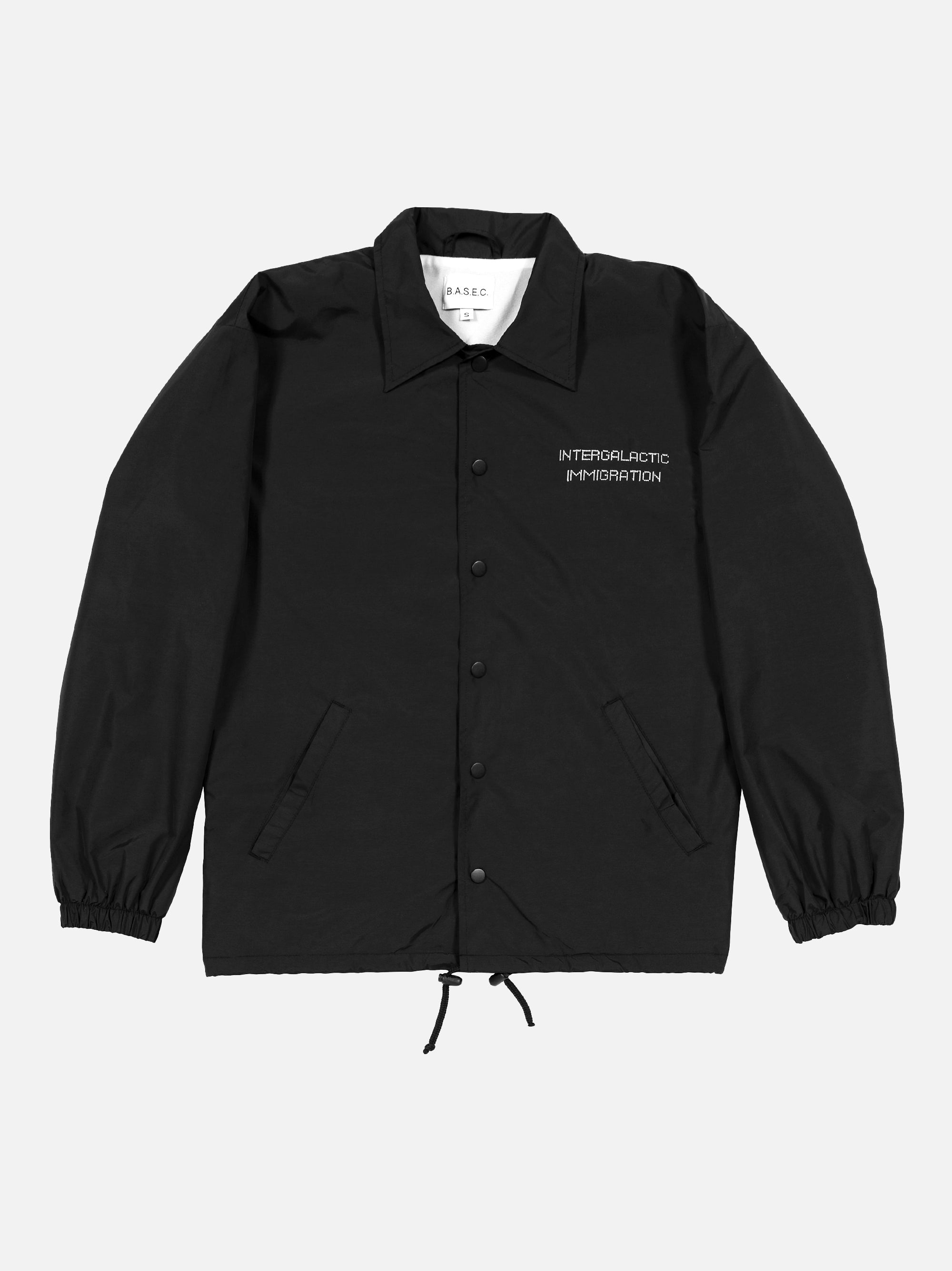 Intergalactic Immigration Black Security Jacket