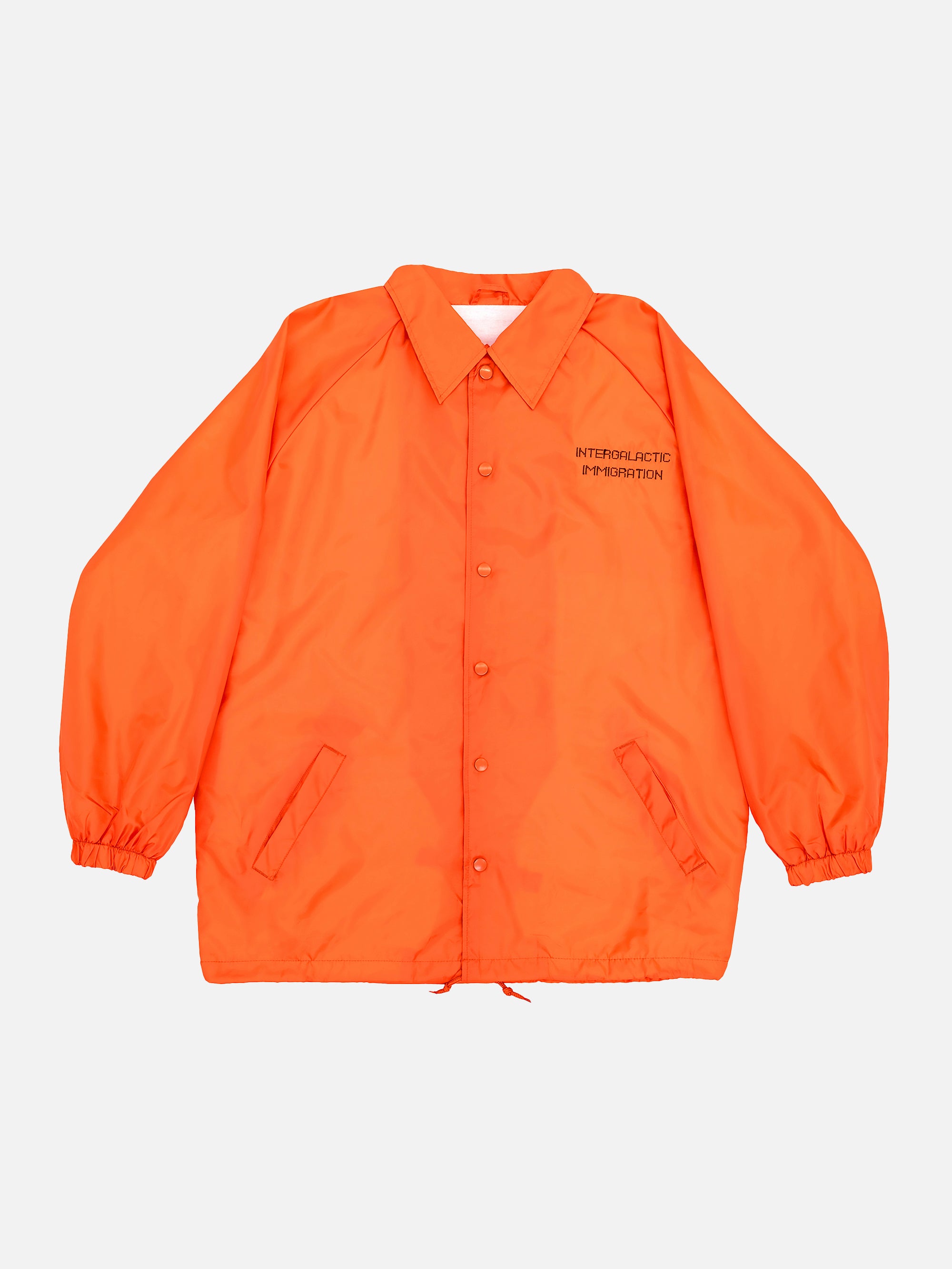 Intergalactic Immigration Orange Security Jacket