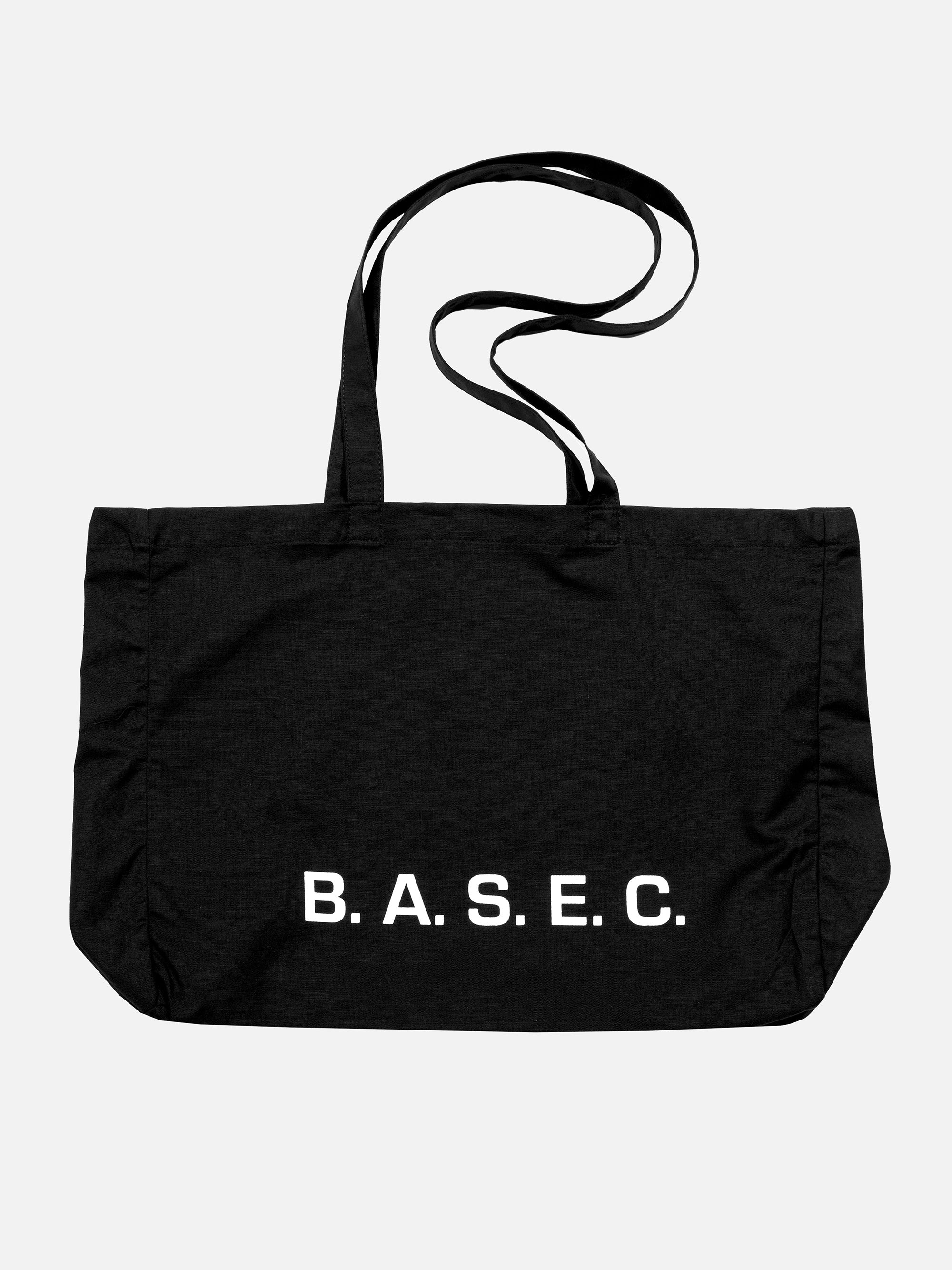 B.A.S.E.C. Black Tote Bag