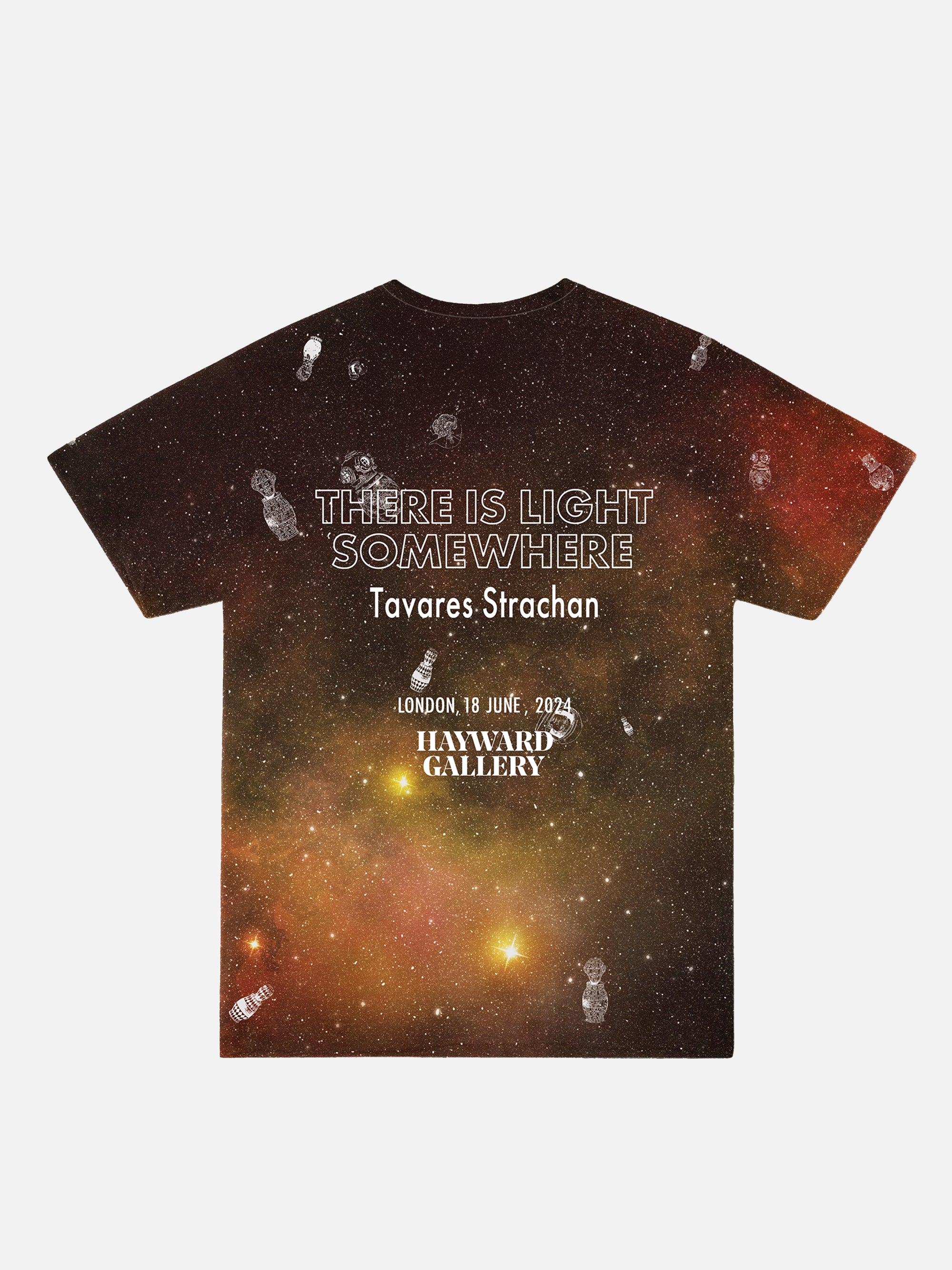 Comme des Garçons x B.A.S.E.C. -                         There is Light Somewhere Galaxy T-Shirt