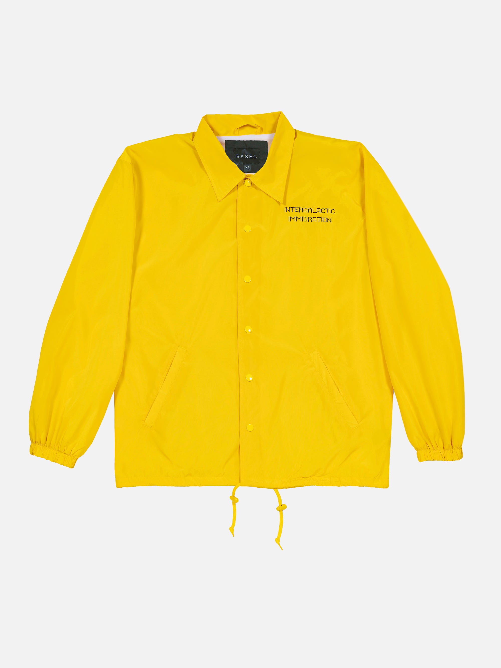 Intergalactic Immigration Yellow Security Jacket