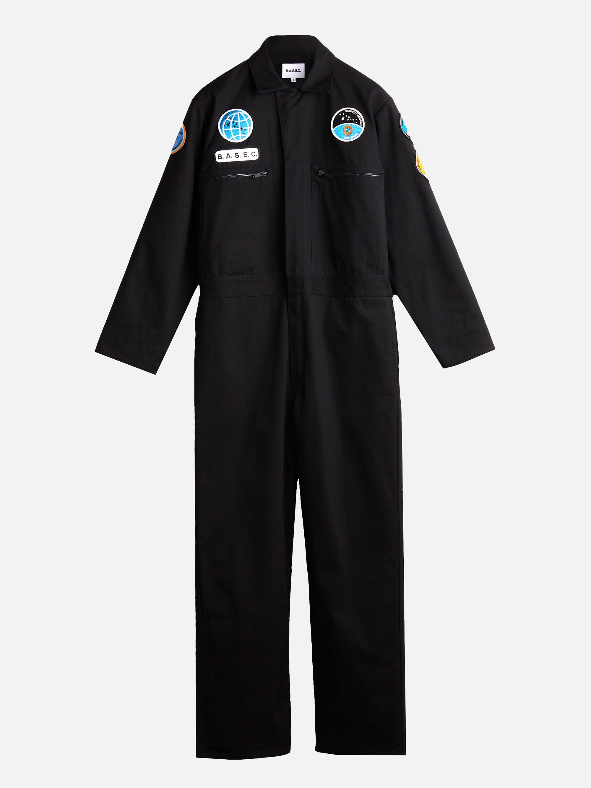 Men's Black Pilot Suit